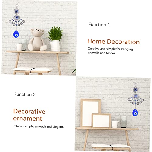 Abaodam 3 Pçs Pingente De Olhos Azuis Azul Decoração Do Carro Gota Colar Ferramentas Do Carro Proteç