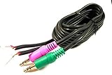 Philmore 7' Shielded Audio Cable with Dual 3.5mm 1/8