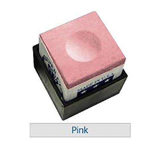 Silver Cup Set of 6 Pink Billiard Pool Cue Chalk - Thumbnail 2