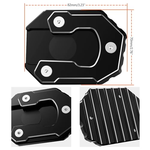 Béquille Moto Qui S'enfonce ? Plaque Support Vulcan S Solution Pied - 4