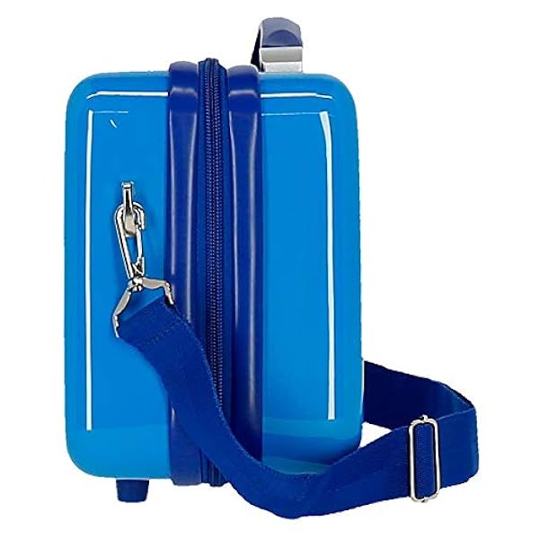 Disney Rusteze Lightyear Trousse regolabile con tracolla, 29 x 21 x 15 cm, blu, 29x21x15 cms, Beauty case adattabile con tracolla