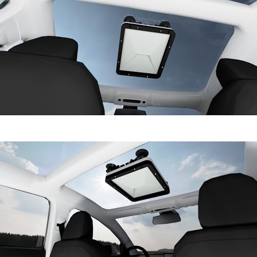 Image of Starlink Mount Ultra-Durable Kit for Campers, RVs, UTVs, Trucks, & Cars | USA Made | Interior and Exterior Vehicle Installation | Hardtop Complete Coverage (Add Car Charger, Mount + Suction Cups)