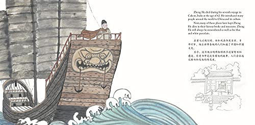 Zheng He, The Great Chinese Explorer: A Bilingual Story Of Adventure And Discovery #TOP7