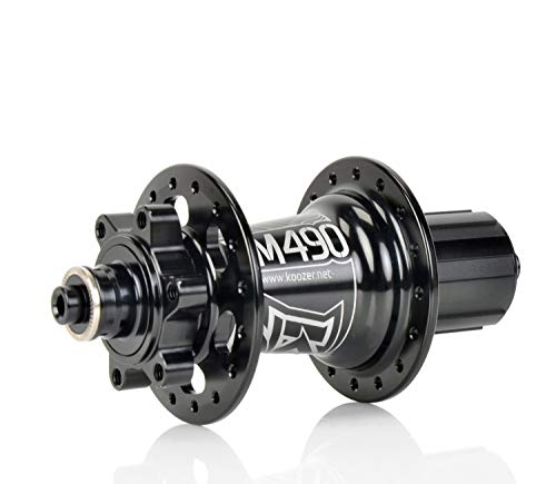 Koozer Xm490 Bicycle Hub Disc 32H Front&Rear Mtb/Road 9X100Mm 10X135Mm Qr (Black) #TOP4