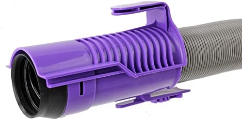 SPARES2GO Quick Release Hose Compatible with Dyson DC07 Vacuum Cleaners (4m, Lavender / Grey)