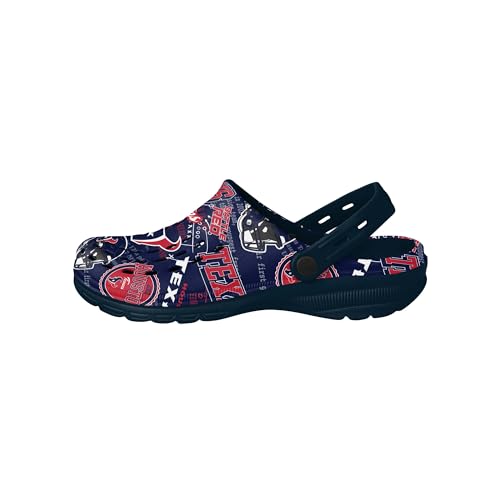 Image of FOCO Arizona Cardinals NFL Mens Historic Print Clog with Strap