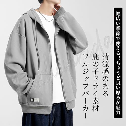 Fasshonrida ジップパーカー メンズ の商品画像 2
