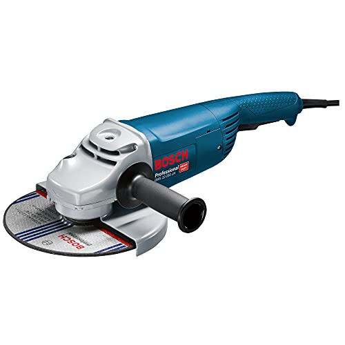 Bosch Professional 0601882M03 Smerigliatrice Angolare GWS 22-230 JH, Impugnatura...