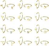 ♦ Regalo perfecto ♦ Este lindo y hermoso juego de aretes de aro de cartílago es el mejor regalo para mujeres, su amada, hija, amigas, es un regalo perfecto para la graduación, el cumpleaños, el día de la madre, etc.