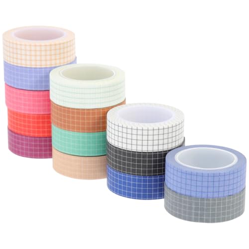 Cinta de diario washi paper en pack de 14 rollos ideal para regalar a amantes del DIY
