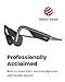SHOKZ OpenMove - Open-Ear Bluetooth Sport Headphones, Bone Conduction Wireless Earphones, Sweatproof for Running and Workouts, with Sticker Pack, Grey