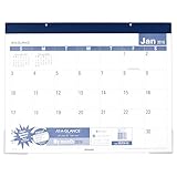 AT-A-GLANCE Monthly Desk Pad Calendar 2016, Easy to Read, 21.75 x 15.5 Inches (SKLP24-32)