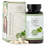 CODE VITAL ® Haare-Nägel-Komplex vegan & hochdosiert mit 150 µg Biotin | Kieselerde mit Zink & Selen | In Österreich kontrolliert & hergestellt | 90 Kapseln | Haar-Vitamine für Frauen