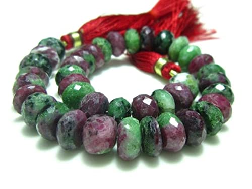 Ruby Zoisite perles de 7mm pour créer vos bijoux bohèmes élégants au quotidien