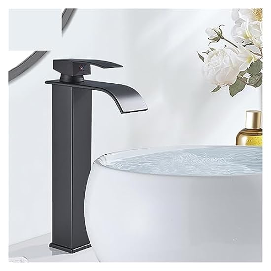 RUBINETTO BAGNO LAVABO Cascata Miscelatore Lavello Monocomando Cromo 233655352254 - Foto 5
