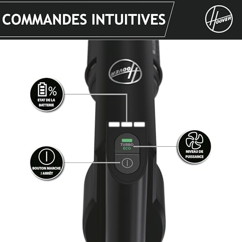 Aspirateur Balai Hoover HF201H 011 – Sans Fil 40 Min Autonomie, Filtration HEPA - vue 9