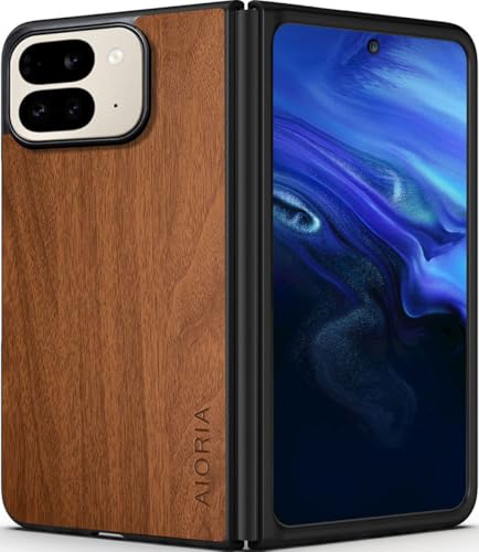 Aioria X}zP[X Google Pixel 10 Pro Fold 5G ݊Ebhp^[ X^CbVŏvȌgѓdbP[X ӂ ؖڕ ی (Yellow, For Pixel 10 Pro Fold)