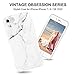 Imikoko iPhone 8 Case, iPhone 7 Case, Phone SE 2020 Case, Flexible Soft TPU Case Print Crystal White Matte Marble Pattern Slim Fit Snap On Hard Shell Back Case for iPhone 7/8/SE 2020