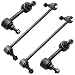 Detroit Axle - (2) Front Stabilizer Sway Bar End Links & (2) Rear Stabilizer Sway Bar End Links for 2009 2010 2011 2012 2013 2014 Nissan Maxima