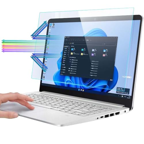 15.6 Inch Anti Blue Light Laptop Screen Protector,Eye Protection Anti Glare Anti Scratch Computer Screen Cover for Lenovo Hp Dell Acer Asus Samsung 15.6