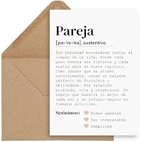 CONTRAXT Tarjeta regalo original para parejas. Regalos