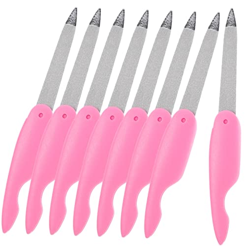 Limes à ongles pliables en métal Healvian surface double face soin des ongles mains et pieds