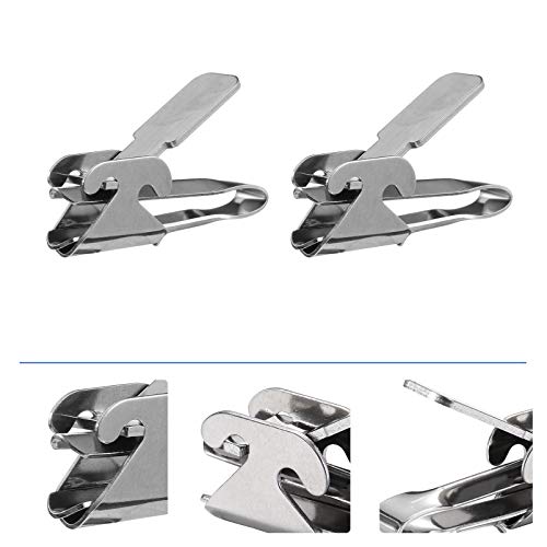 Hemoton Alicate de Sementes de Melão 2 Peças de Aço Inoxidável Alicate de Sementes de Girassol de Me