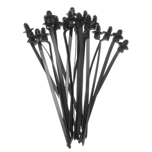 QUARKZMAN 20 Piezas De Bridas De Cable De Montaje Por Presión 6.5' X 0.18' Tipo Hilo De Nylon Autoblocante Bridas De Cable Resistente Para Uso En Hogar Electrónico E