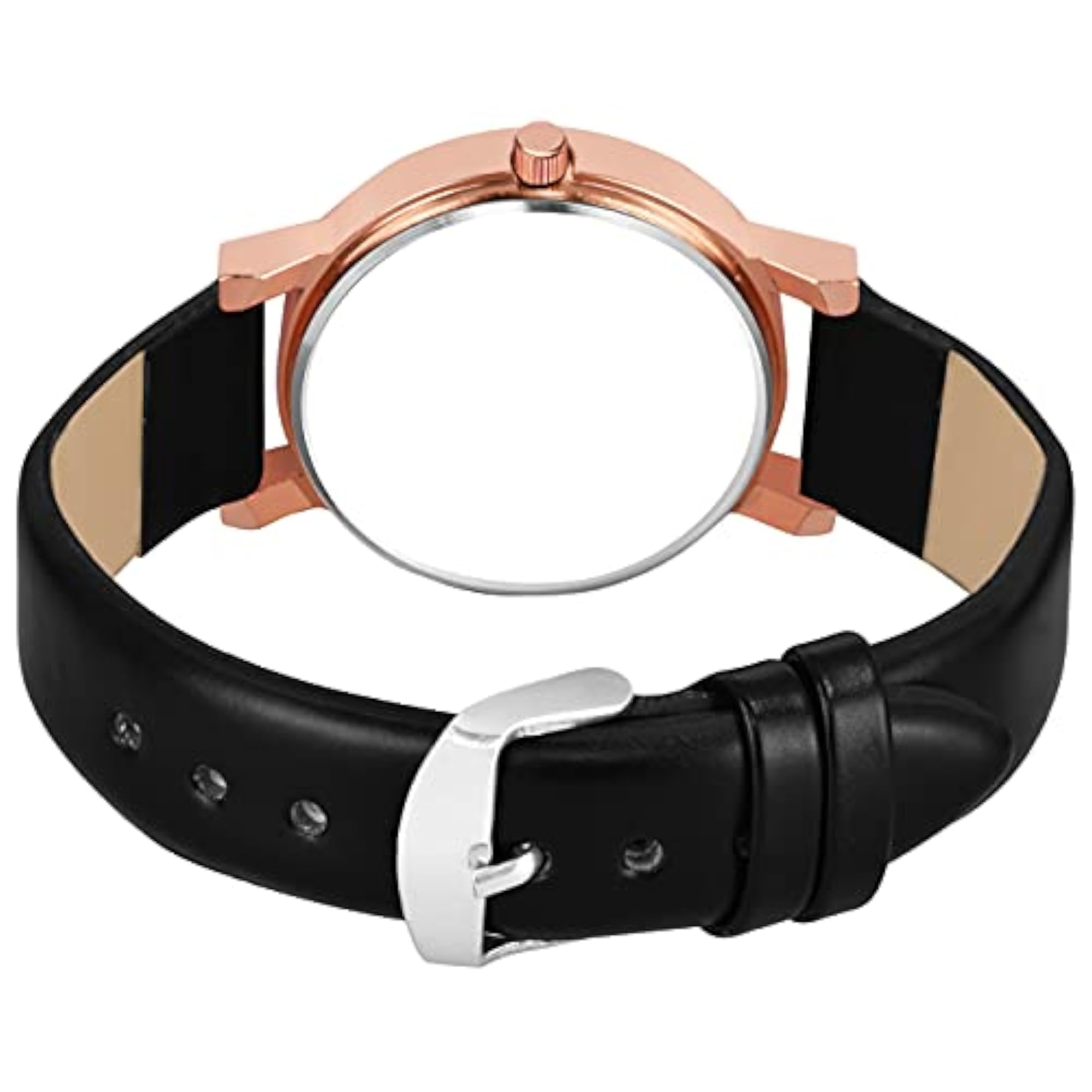 Analog Multicolor Dial Leather Strap Watch for Girls