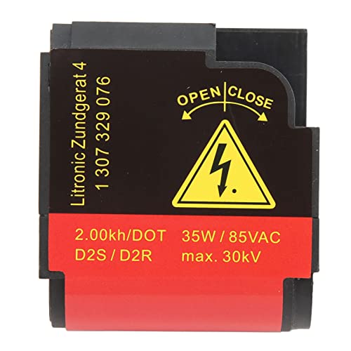Akozon Scheinwerferzünder,-HID-Scheinwerfer-Zündervorschaltgerät D2S D2R Lampenfassung 1307329076 Ersatz für R50 R52 R53 2004-2007