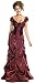Secret Wishes Dark Rose Costume Dress, Burgundy/Black, Medium