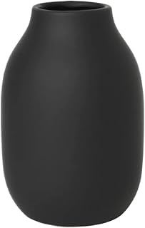 Blomus Colora Jarrón, Negro, Talla única