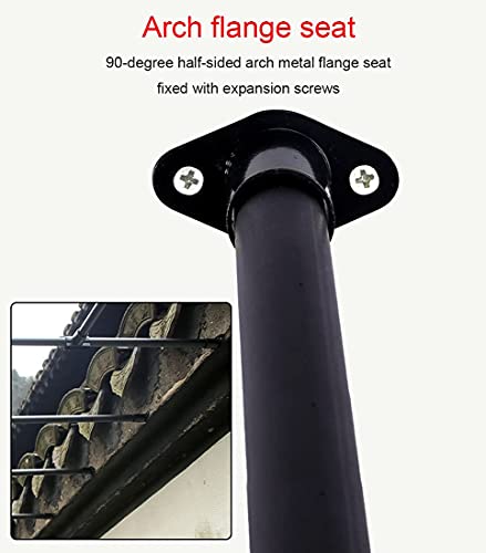Arche à rosiers contre l'affaissement aide à l'escalade métal 240cm