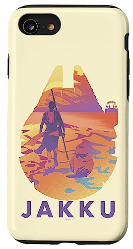 Coque Star Wars Faucon Millénium pour iPhone SE 2020 / 7 / 8 : protection Jakku ajustée