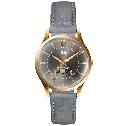 [w[h] rv APPLE LEATHER O[  XeXX`[ h NH[c Quartz 34MM Kۏ Watch HL34-LS-0424-AL [sAi]