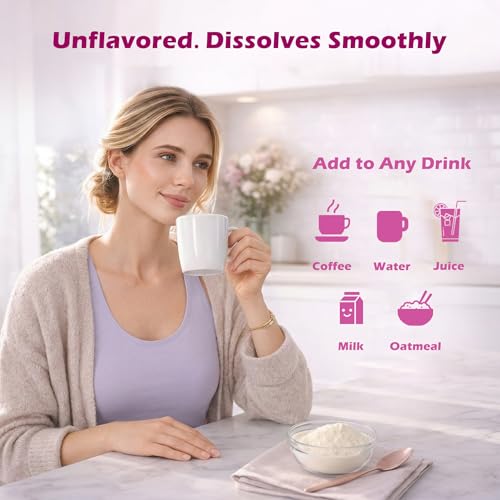 Mclovefy Multi Collagen Peptides Powder 16oz Unflavored — view 9