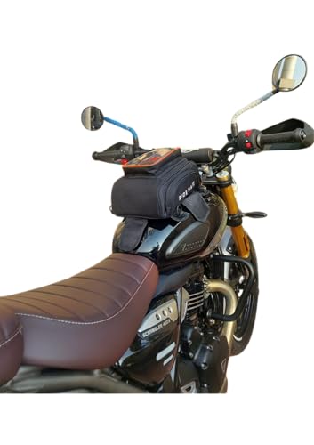 Image of Ride Mate Tank Bag | 10 ltrs | High Strength Magnets | Durable Fibre 1680 Denier | Warranty Backed | Made in India