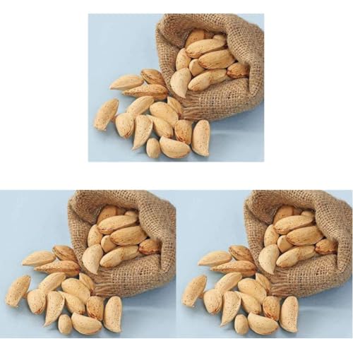 Image of Nutzy Premium Almonds (Sitarbi almonds, 1000g) (Pack of 3)