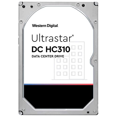 Image of Western Digital HUS726T4TALA6L4 4TB Ultrastar DC HC310 SATA HDD - 7200 RPM Class, SATA 6 Gb /s, 256MB Cache, 3.5 inch
