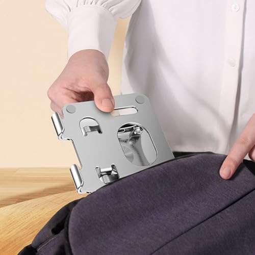 Support ordinateur portable rotatif ajustable pliable pour tablette et PC - 4