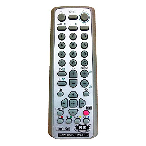EHOP Compatible Universal Remote Control for Sony CRT TV (URC-56) Works with Almost All Old Sony TV.