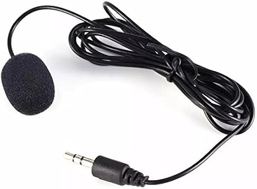 Exxelo Professional Grade Microphone Omnidirectional Mic with Easy Clip-on System for Recording YouTube/Interview/Video Co...