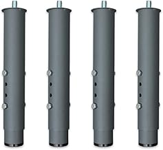 Ventadecolchones – Legs for Bases and Bases – Adjustable in Height – with Screw 10 mm – Set of 4 Legs