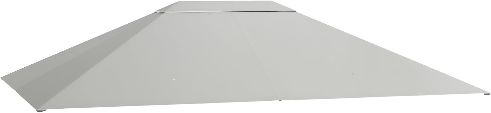 Outsunny 10' x 13' 84C-116 Model Gazebo Canopy Replacement Light Gray