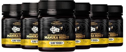 Miel Multifloral Premium Manuka Raw FREZZOR 1500g 6 Frascos miniatura 1