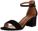  Refresh 69539.0, Sandalias con Correa de Tobillo Mujer, Negro, 37 EU