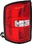 Evan Fischer Driver Side Tail Light Compatible with 2019 GMC Sierra 1500 Limited, 2016-2018 Sierra 1500, 2016-2019 Sierra 2500 HD and 2016-2019 Sierra 3500 HD - GM2800281C
