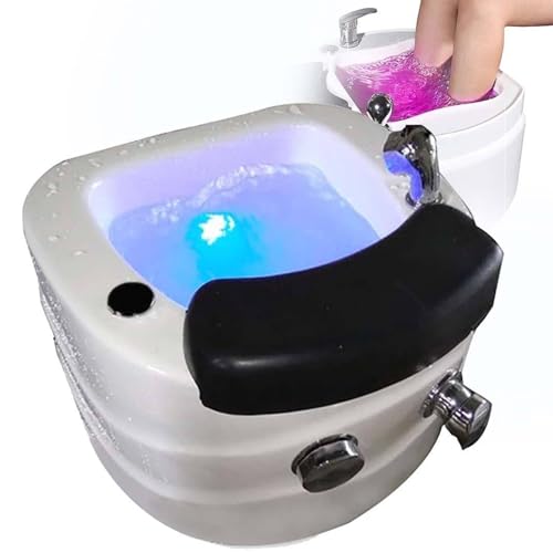 Spa de pies acrílico con masaje y vibración