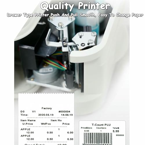 Échelle d'impression de label numérique avec double écran LCD haute précision - 5