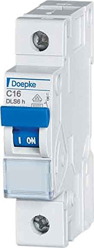 LS-Schalter 1polig C-Charakteristik 6 A DOEPKE DLS 6H C6-1 6KA